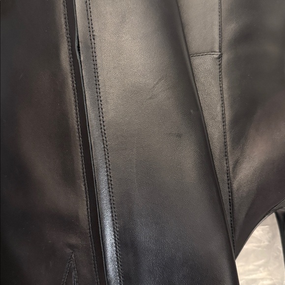 Nine West Gerty black leather Knee High Boots
